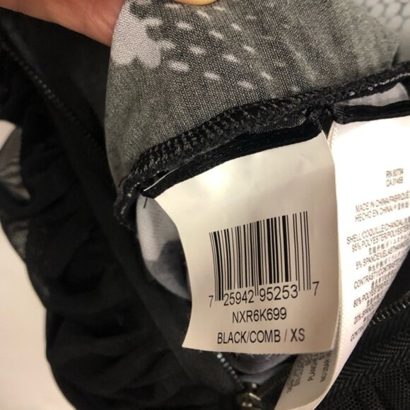 BCBG BLACKMESH BODYCON DRESS IN SIZE EXTRA SMALL - Picture 10 of 11